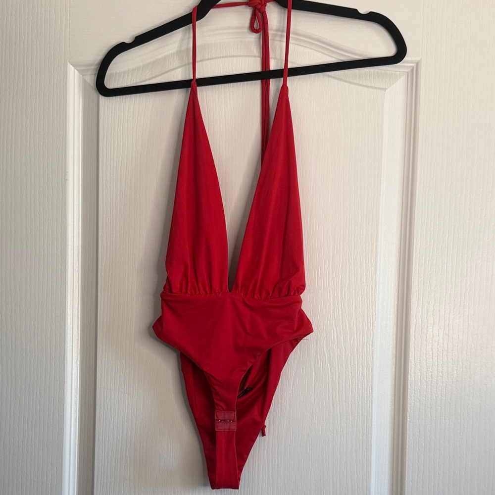 Baby Boo Red Bodysuit Top